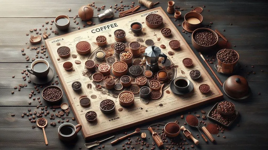 granos de café