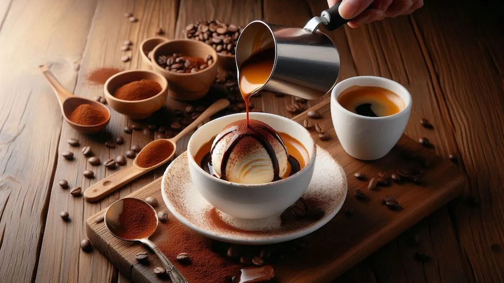café affogato