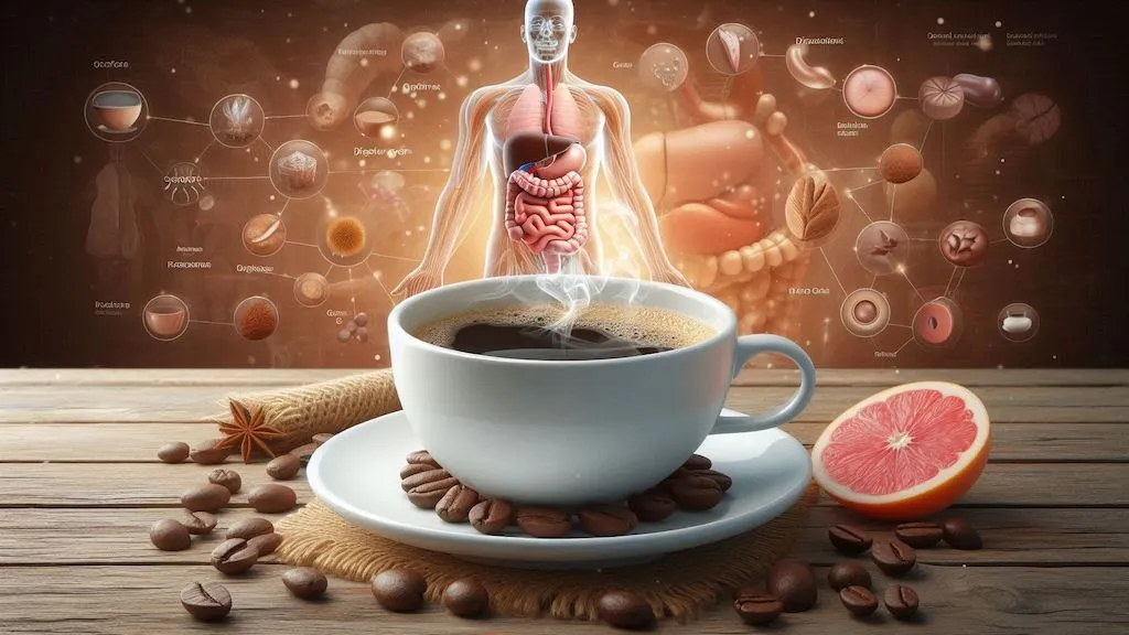 el café en la digestión