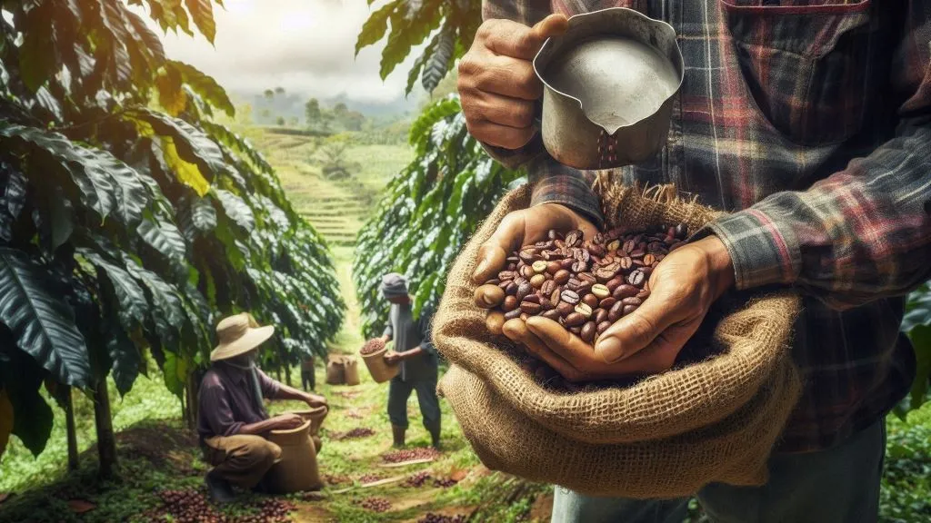la cosecha del café