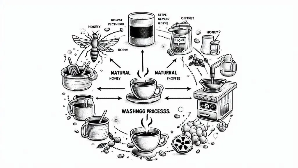 procesos del café